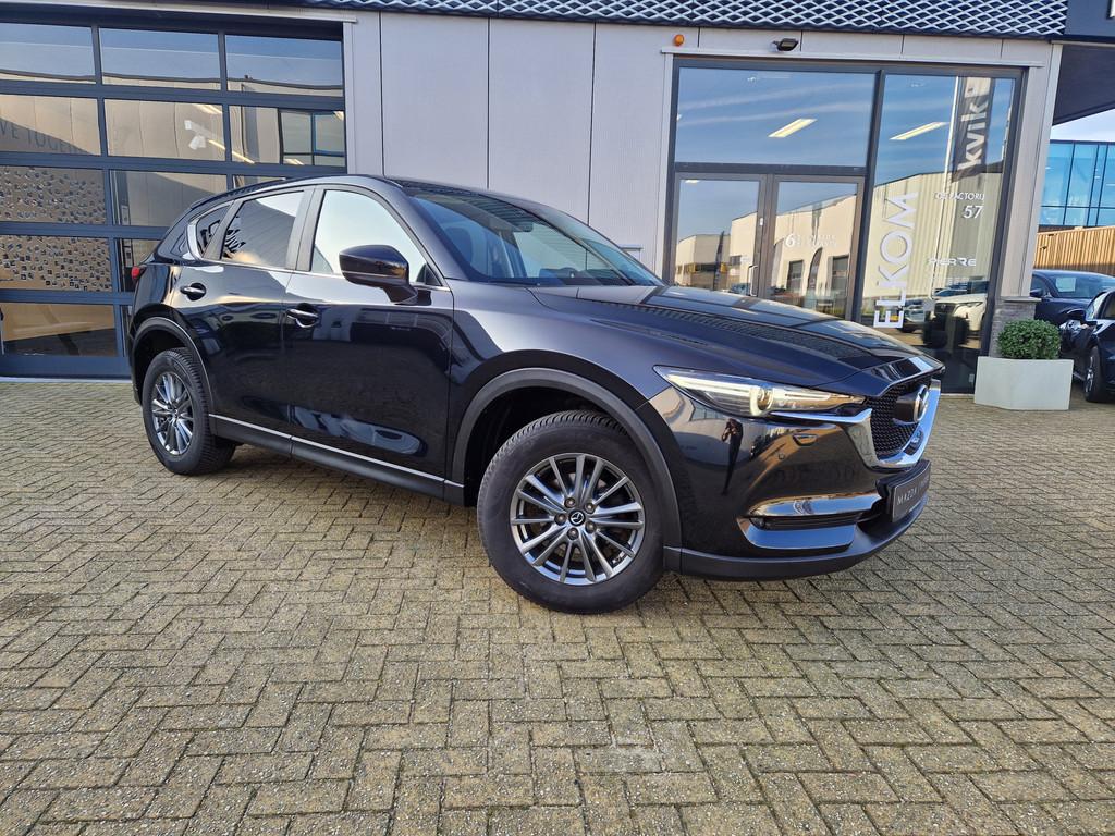 Mazda CX-5 2.0 SkyActiv-G 165 Skylease+ | AUTOMAAT | TREKHAA, Auto's, Mazda, Gebruikt, 4 cilinders, Lichtsensor, Zwart