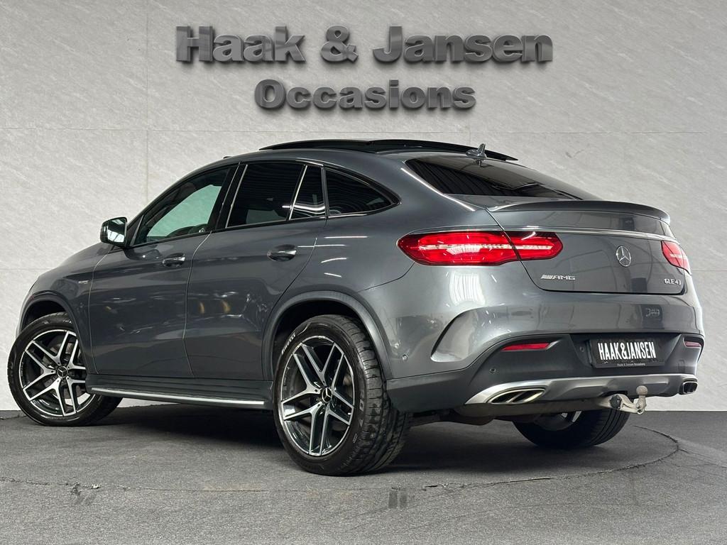 Mercedes-Benz GLE-klasse Coupé AMG 43 4MATIC Pano H&K 360*, Auto's, Mercedes-Benz, Gebruikt, Zwart, 2995 cc, Bedrijf