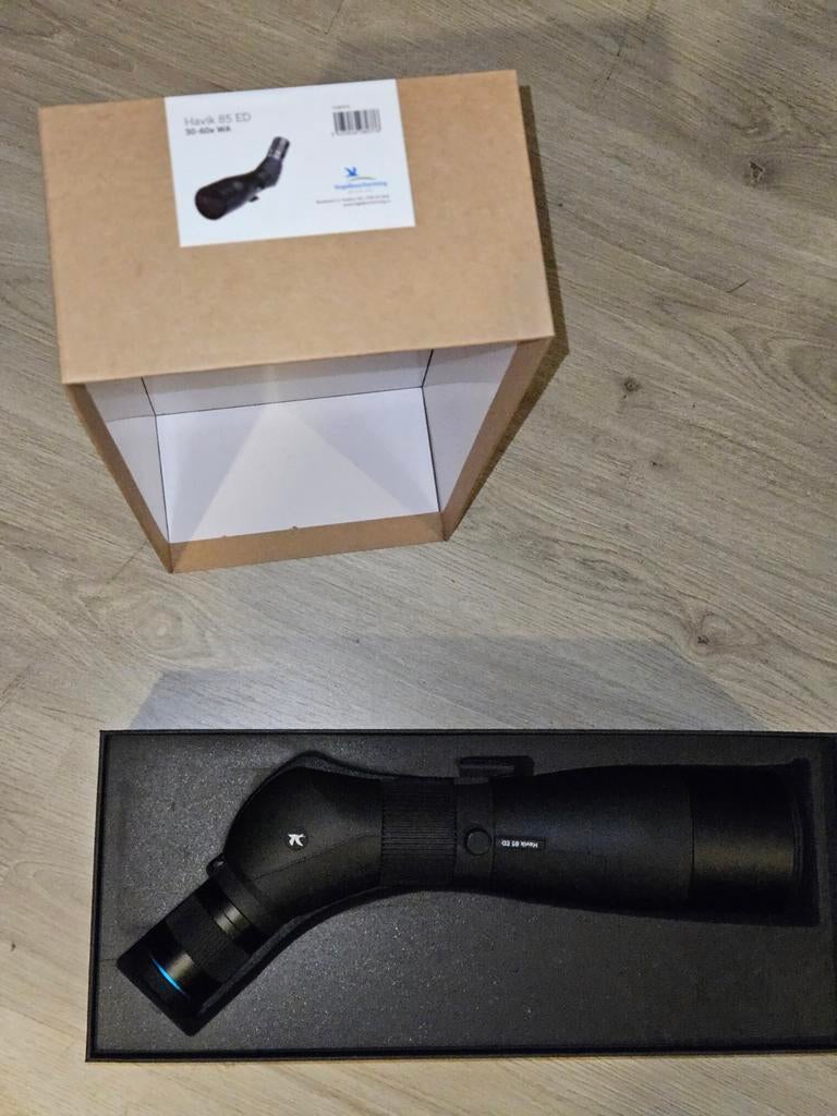 Havik 86 ED 30-60x WA telescoop, Ophalen of Verzenden, Zo goed als nieuw, 80 tot 200 mm, Lenzentelescoop (refractor)