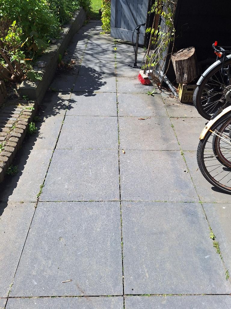 Tuintegels, Tuin en Terras, Tegels en Klinkers, Ophalen, Gebruikt, 5 tot 10 m², Beton