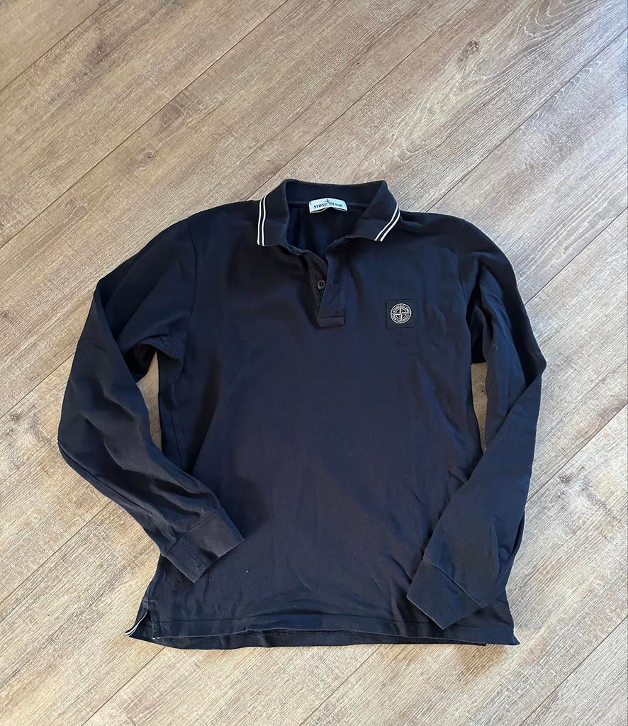 Jongens polo lange mouw maat 170, Kinderen en Baby's, Kinderkleding | Maat 170, Ophalen of Verzenden, Gebruikt, Jongen, Shirt of Longsleeve