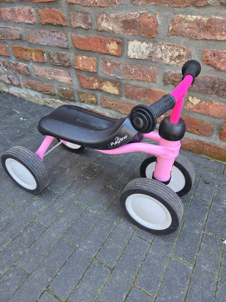 Puky Pukylino Loopfiets Roze, Kinderen en Baby's, Speelgoed | Buiten | Voertuigen en Loopfietsen, Ophalen, Gebruikt, Loopvoertuig