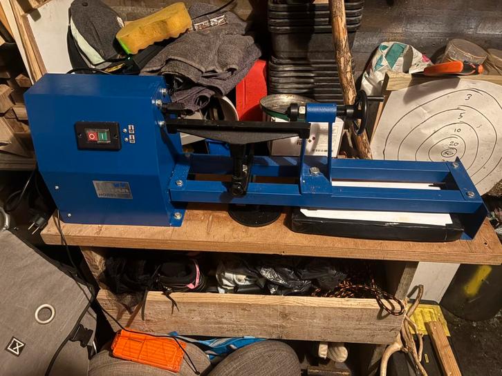 Hout draai bank nieuw, Doe-het-zelf en Verbouw, Draaibanken, Nieuw, Houtdraaibank, 500 tot 1000 mm, Ophalen