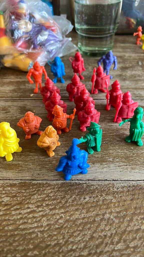 vintage Dunkin' Asterix-figuurtjes plastic jaren 70, Ophalen of Verzenden, Zo goed als nieuw