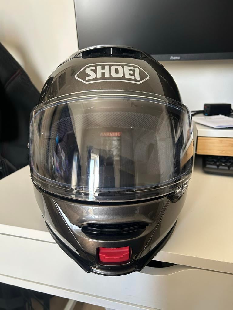 Shoei Neotec 2 (m) met Sena SRL Mesh en photochromic vizier, Ophalen of Verzenden, Tweedehands, Systeemhelm, Shoei