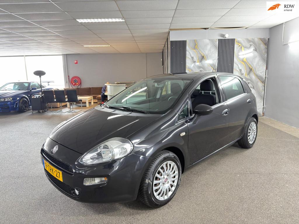 Fiat Punto Evo 1.2 Pop Uitv. Airco,Electrische ramen,Start&S, Auto's, Fiat, Voorwielaandrijving, Stof, 4 cilinders, 400 kg