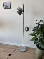 Leitmotiv vloerlamp Retro grijs, Ophalen, Zo goed als nieuw, Metaal, 100 tot 150 cm