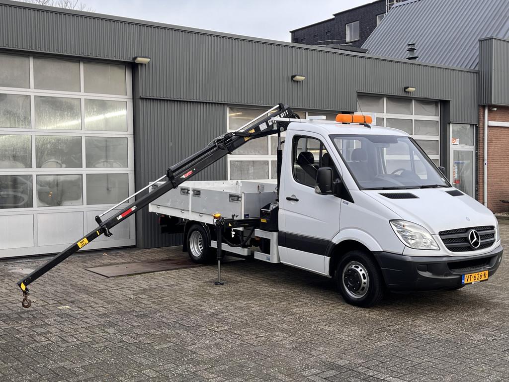 Mercedes-Benz Sprinter 510 2.2 CDI 366 Hiab 017T Laadkraan T, Euro 5, Gebruikt, Zwart, 4 cilinders