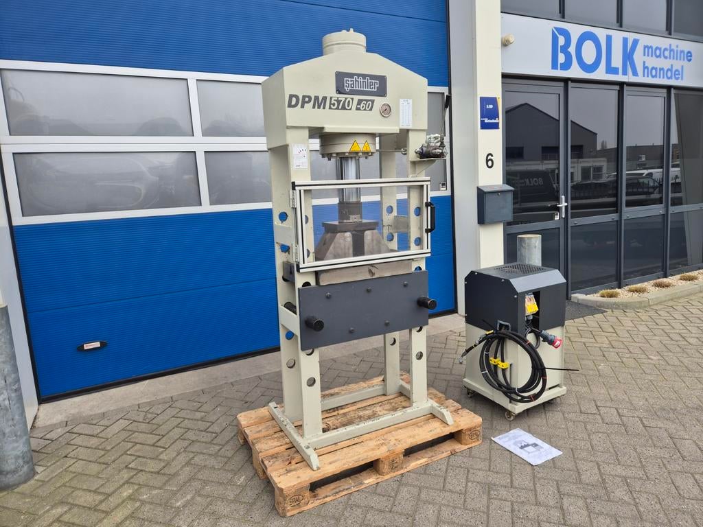 SAHINLER 60 TON Werkplaatspers Elekt. Hydraulisch Nieuwstaat, Gebruikt, Info@bolkmachinehandel.nl, Turkije, Ophalen of Verzenden