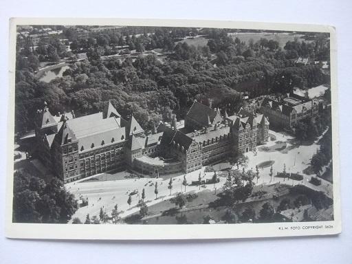 P219 Luchtopname Indisch Museum Amsterdam - 1947, Verzamelen, Verzenden, 1940 tot 1960, Gelopen, Noord-Holland