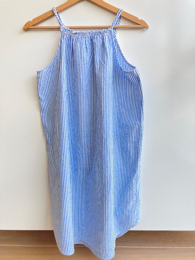 Navy jurk van H&M mt. 158, Kinderen en Baby's, Kinderkleding | Maat 158, Meisje, H&M, Nieuw, Ophalen of Verzenden