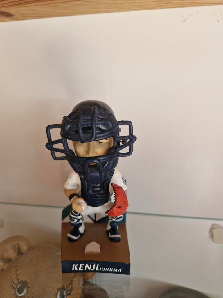 Kenji Johjima Bobblehead - Catcher met masker, Ophalen of Verzenden