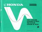 Honda CB350 Sg - CB540 Sg Parts Catalogue (2616z), Motoren, Ophalen of Verzenden, Honda