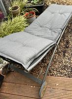 Ligbed met kussen (kussen is nieuw), Ophalen, Gebruikt, Aluminium