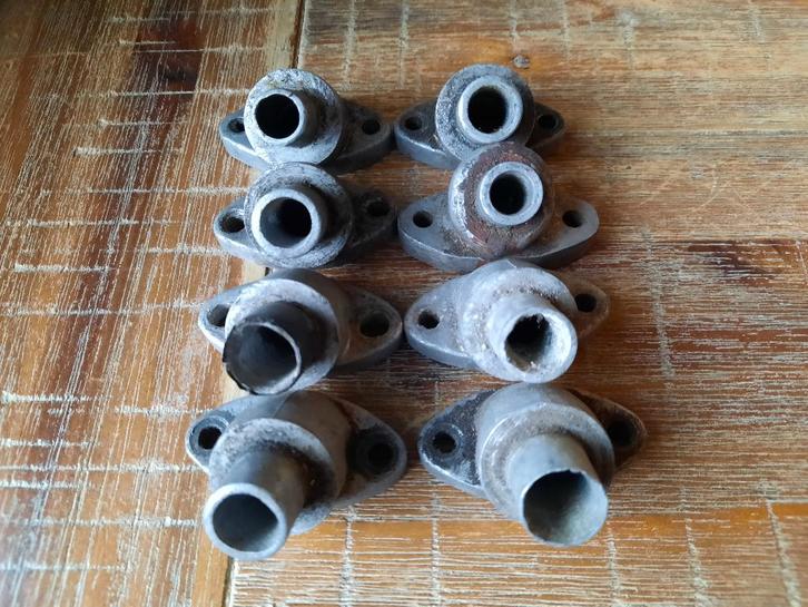 8 x oldtimer spruitstukjes voor ??? encarwi ???, Fietsen en Brommers, Brommeronderdelen | Oldtimers, Gebruikt, Overige merken