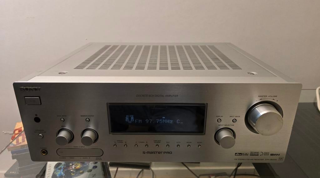 Sony STR-DB2000 QS Serie Receiver, Ophalen, 60 tot 120 watt, Sony