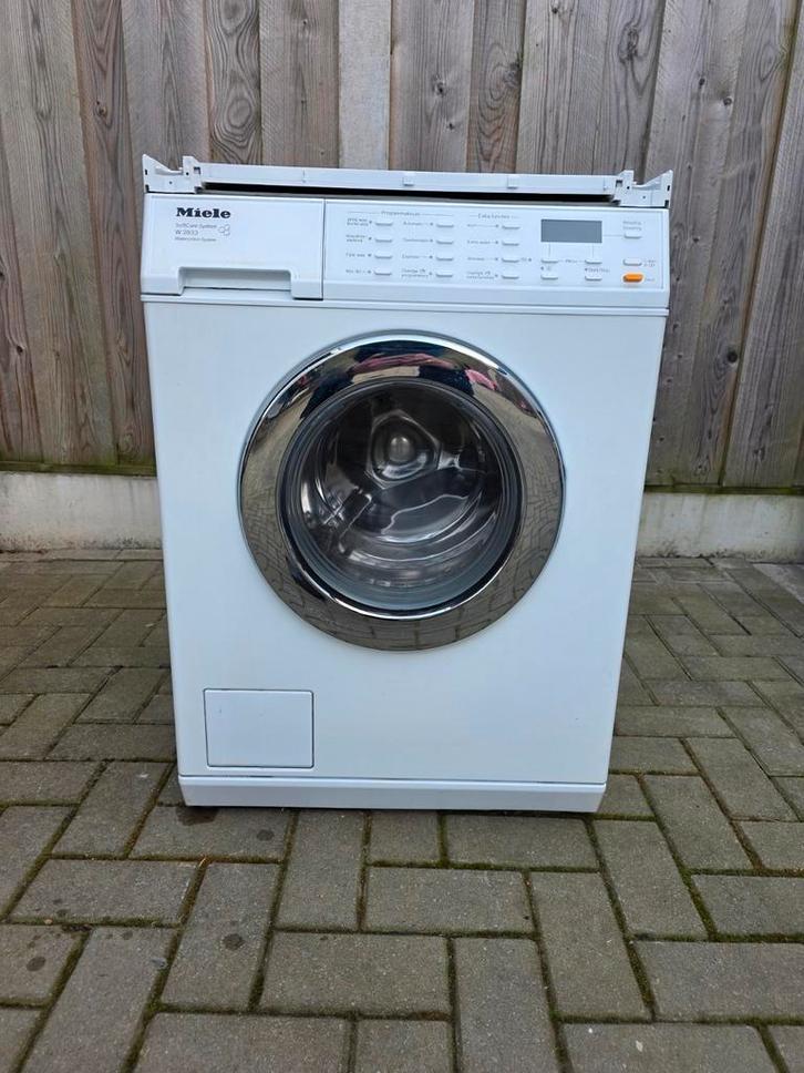 Miele SoftCare 8kg 1600 toeren wasmachine WCS A++, Witgoed en Apparatuur, Wasmachines, Zo goed als nieuw, Voorlader, 8 tot 10 kg
