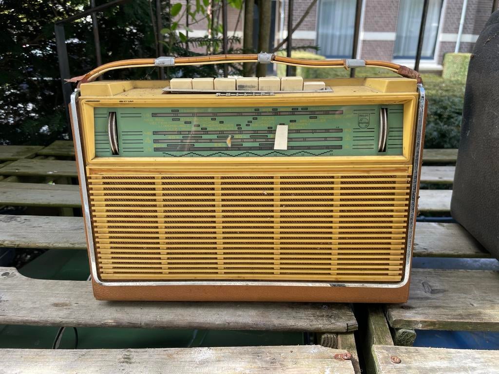 Vintage Philips Transistorradio, Audio, Tv en Foto, Radio's, Verzenden, Gebruikt, Transistorradio