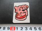 sticker textiel strip hond, Verzamelen, Stickers, Ophalen, Zo goed als nieuw
