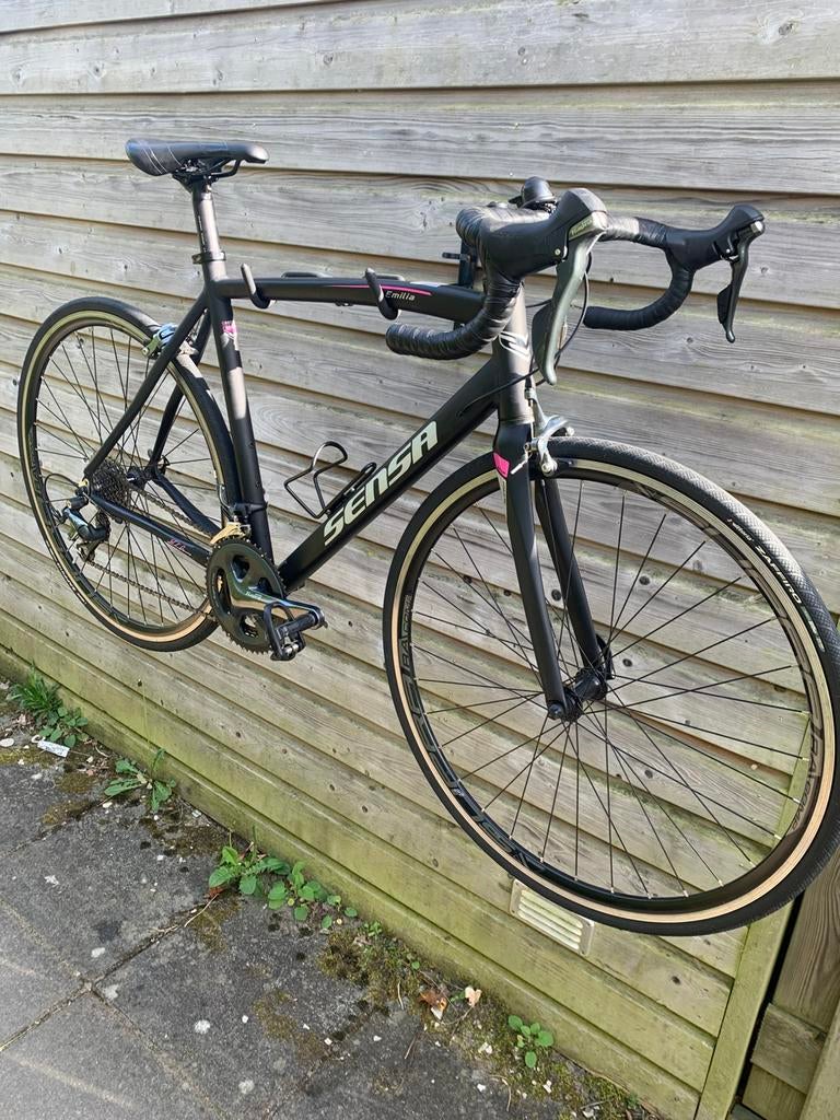 Sensa Emilia racefiets dames 54cm Shimano Tiagra, Fietsen en Brommers, Fietsen | Racefietsen, Overige merken, Velgrem, Aluminium