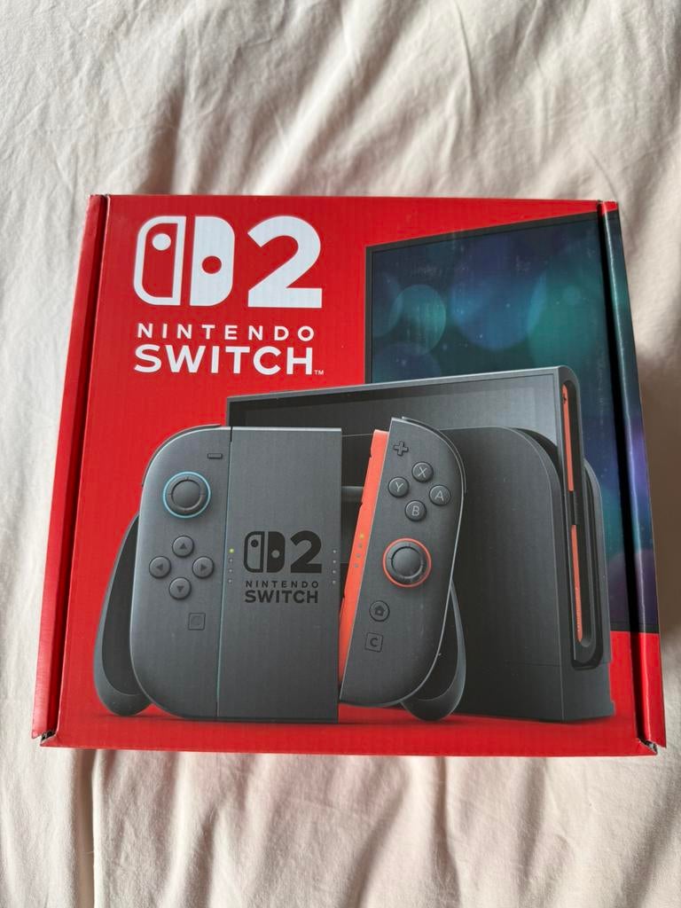 Nintendo Switch 2 - Praktisch Nieuw!, Spelcomputers en Games, Ophalen of Verzenden, Zo goed als nieuw, Met 2 controllers, Switch Original