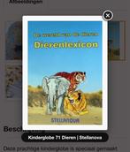 GEZOCHT, boekje van de Stellanova kinderglobe met dieren, Boeken, Ophalen, Gelezen