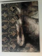 Schilderij op canvas – abstracte Paard 80х60, Ophalen