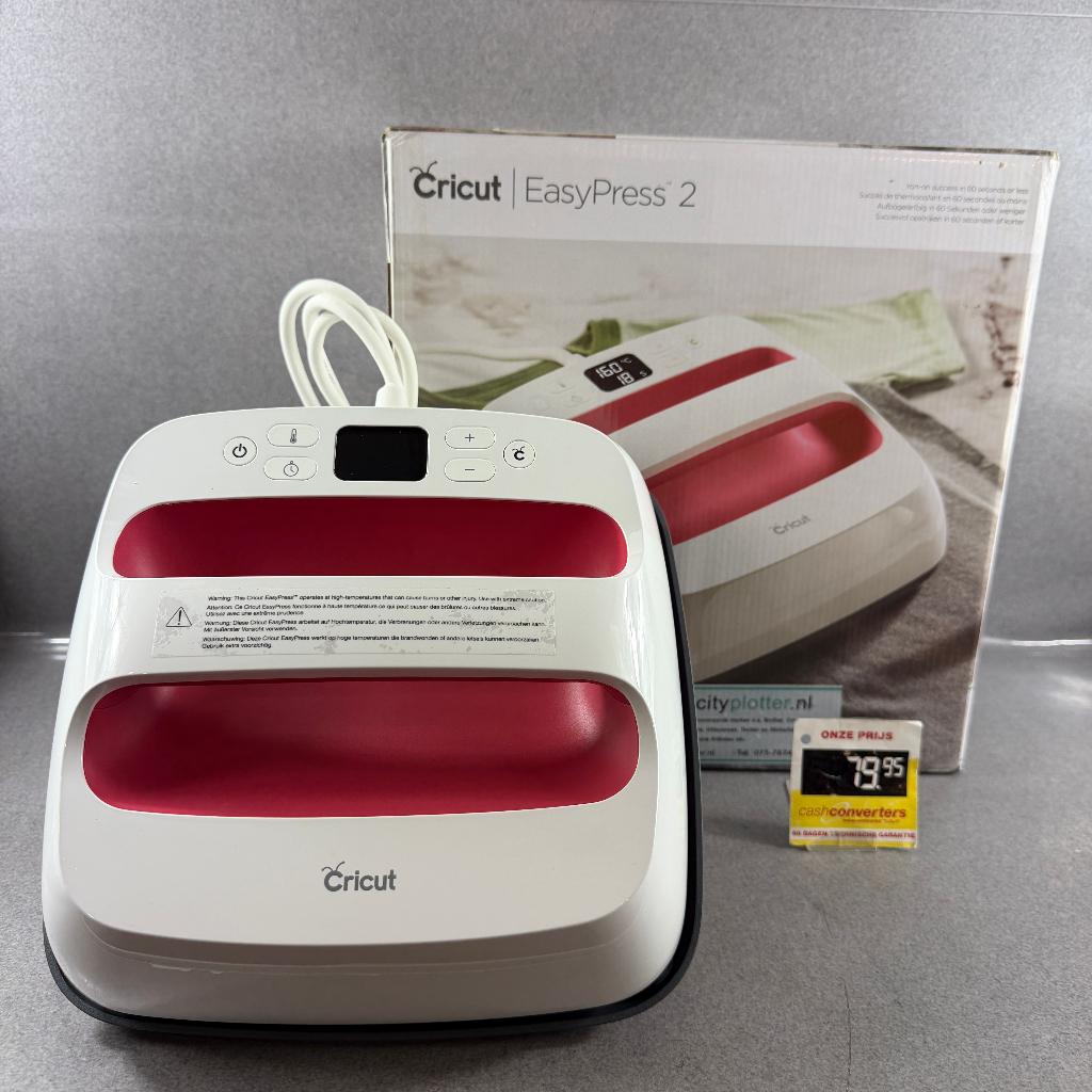 Circut Easy Press 2 | kleding bedrukken | doos | 407186, Gebruikt, Overige thema's, Handgemaakt, Ophalen of Verzenden