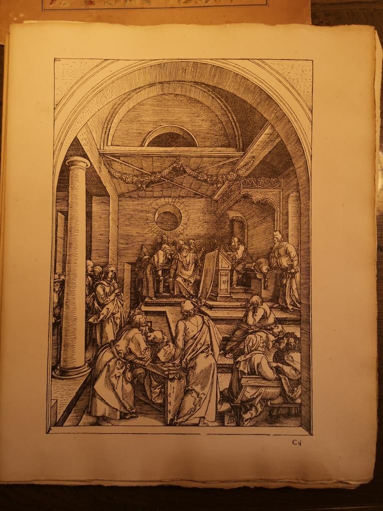 Albrecht Dürer - Christus onder de schriftgeleerden, Ophalen of Verzenden