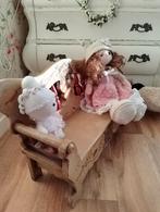 Poppen bankje, Ophalen of Verzenden, Gebruikt, Pop