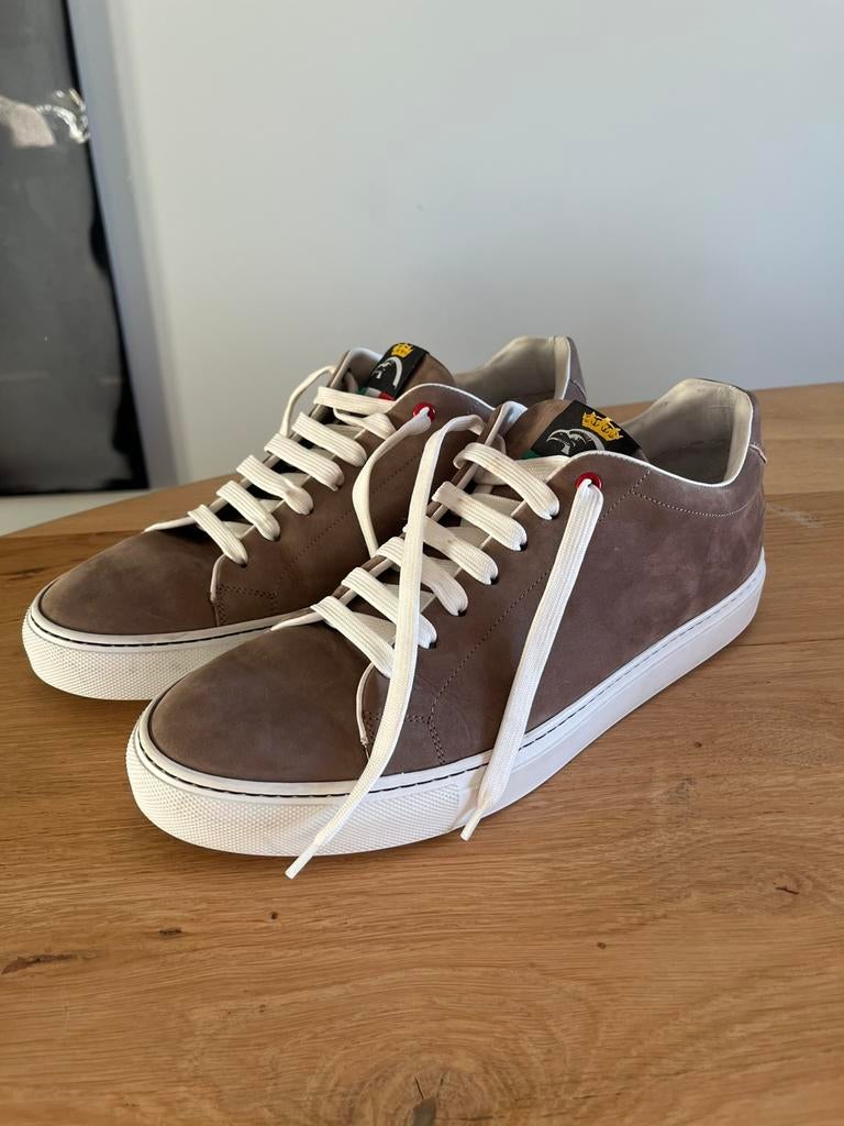 Sneakers PS Vinci Arancione Classico Taupe 43, Bruin, Ophalen of Verzenden, Sneakers of Gympen, Zo goed als nieuw