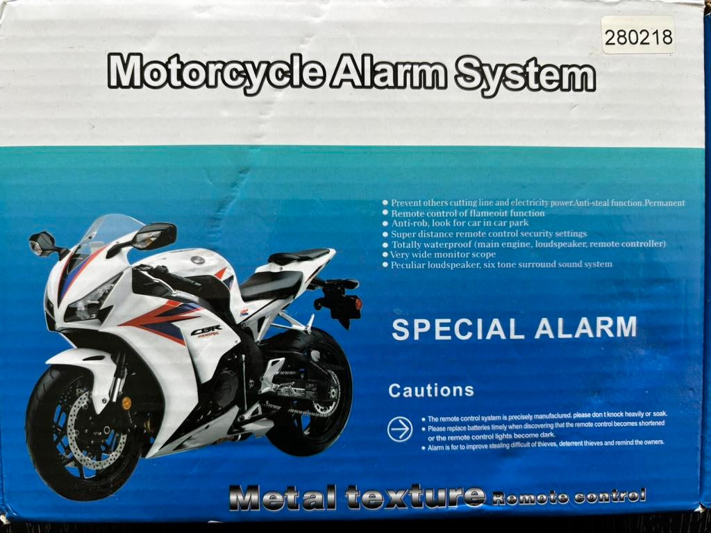 Motor of scooter alarmsysteem inclusief afstandsbediening !., Ophalen, Nieuw