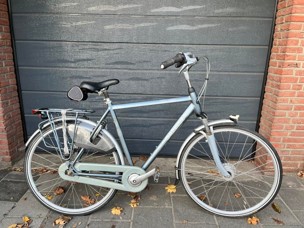 Mooie Gazelle paris C7 herenfiets framehoogte 57cm 7 Versn, Fietsen en Brommers, Ophalen, Versnellingen, Zo goed als nieuw, 57 tot 61 cm