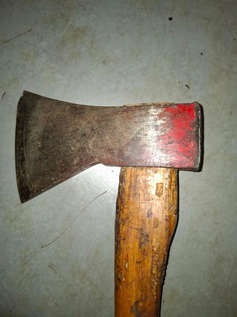 Oude bijl, Ophalen, Gebruikt, Bijl