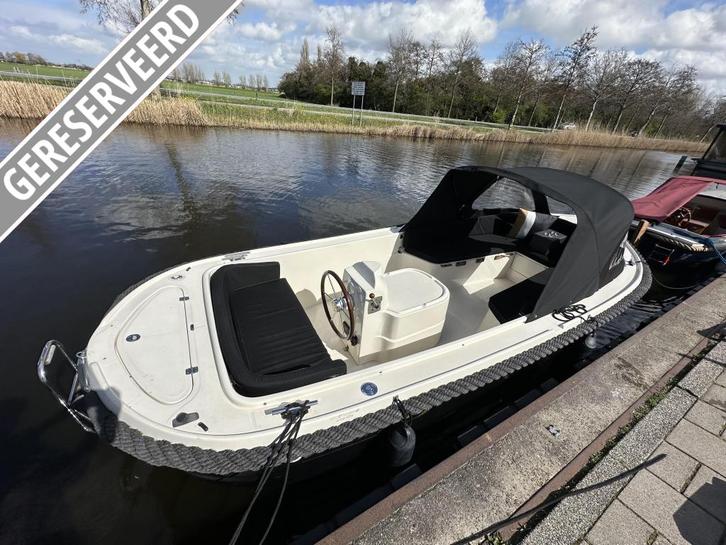 Wiedesloep 560 met 13pk vetus, Watersport en Boten, Sloepen, Gebruikt, 10 tot 30 pk, 3 tot 6 meter, Binnenboordmotor, Diesel, Polyester