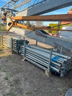 91 Schroefstempels / Bouwstempels met Gordingen, Doe-het-zelf en Verbouw, Steigers, Ophalen, Zo goed als nieuw, Overige typen