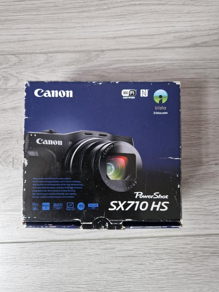 Canon PowerShot SX710 HS 20,3 MP 30x optische zoom, Audio, Tv en Foto, Fotocamera's Digitaal, 20 Megapixel, Canon, Compact, Ophalen of Verzenden