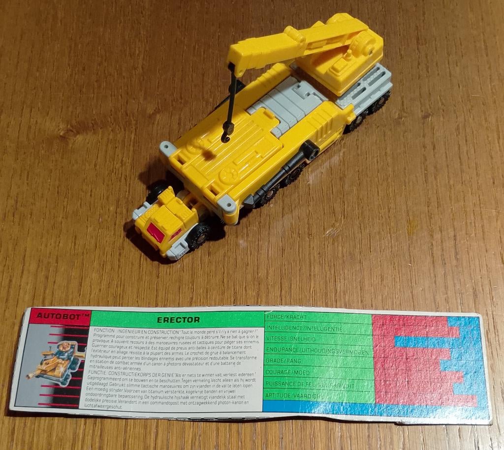 Transformers: Micromasters Erector - FREE SHIPPING!!, Verzamelen, Transformers, G1, Ophalen of Verzenden, Zo goed als nieuw, Autobots