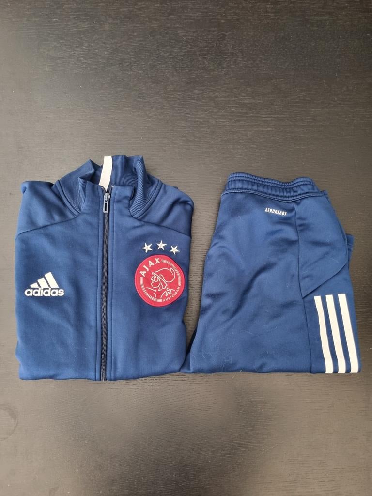 Ajax trainingspak 13/ 14y, Sport en Fitness, Voetbal, Maat XS of kleiner, Ophalen, Gebruikt, Trainingspak