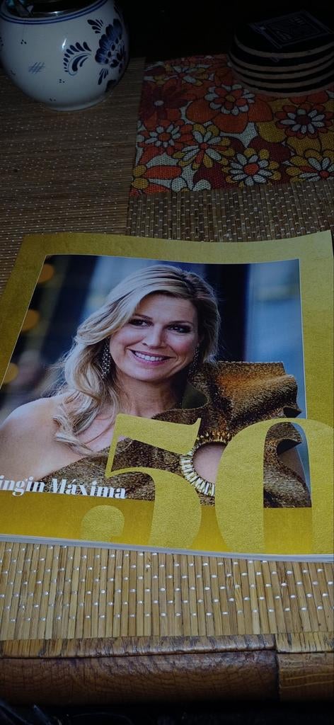 Koningin Máxima 50, Ophalen of Verzenden