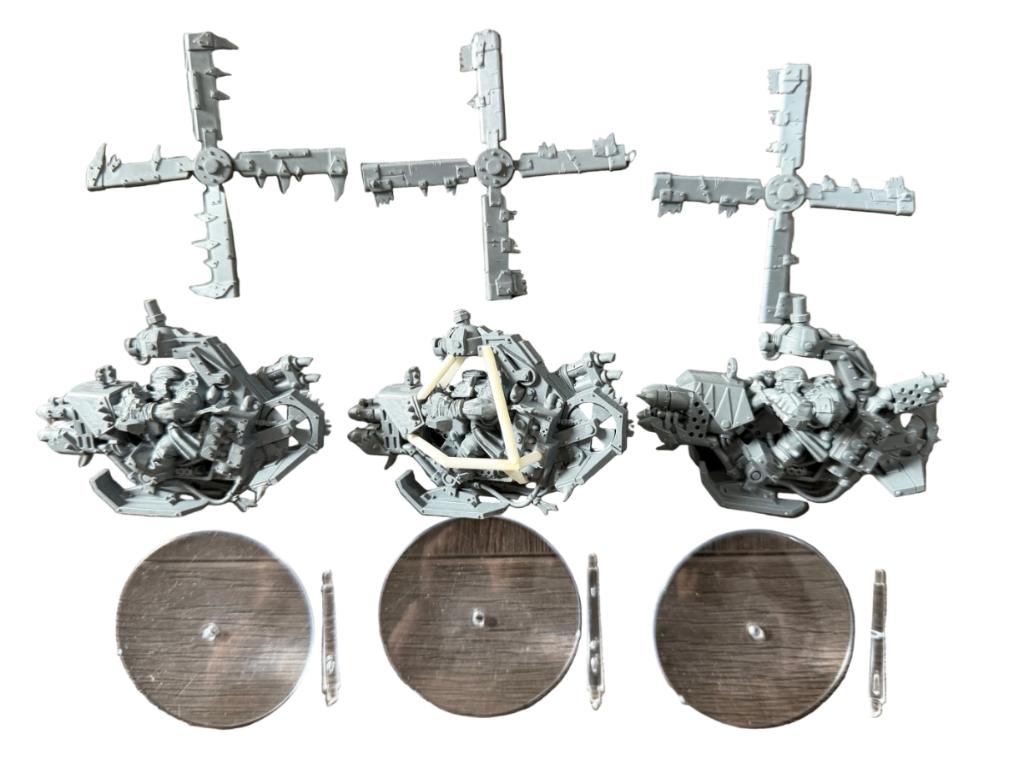 Warhammer 40K Ork Deffkoptas, ., Warhammer, Ophalen of Verzenden, Zo goed als nieuw