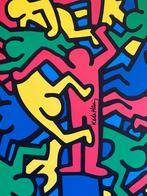 Keith Haring art-print van 78 x 78 cm, Gebruikt, Onbekend, Ophalen of Verzenden, Print