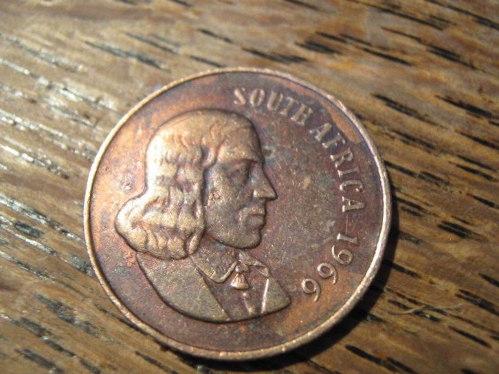 South Africa 2 Cents 1966 Jan van Riebeeck #524, Postzegels en Munten, Munten | Afrika, Losse munt, Zuid-Afrika, Ophalen of Verzenden