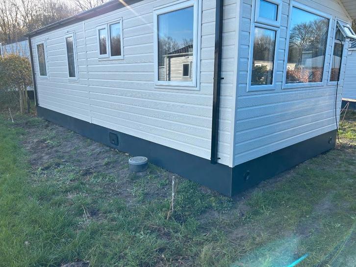 stacaravan / chalet onderafzetting trespa onderzijde, Tuin en Terras, Bielzen en Borders, Nieuw, Border, Kunststof, 25 tot 50 cm