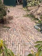 Oude gebakken waaltjes, ruim 20 m2, Tuin en Terras, Ophalen, Gebruikt, Keramiek, Klinkers