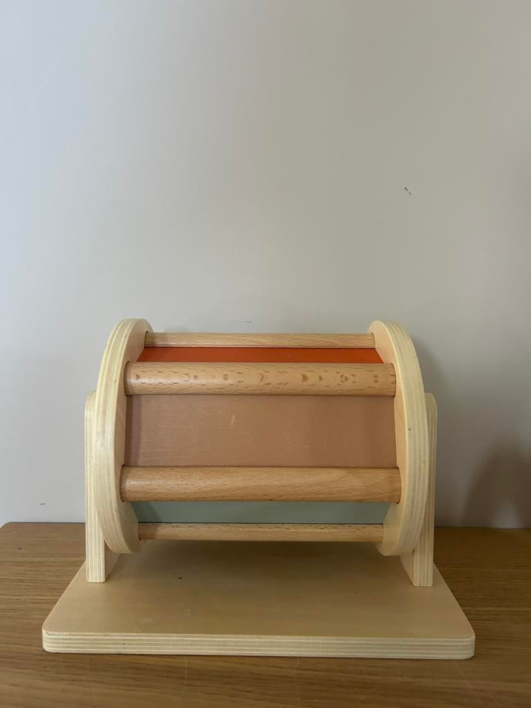 Houten rol-rammelaar - Dille & Kamille, Ophalen, Gebruikt, Rammelaar