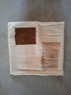 Kelim Marokkaans kussen 45x45, Huis en Inrichting, Woonaccessoires | Kussens, Ophalen of Verzenden, Zo goed als nieuw, Beige, Vierkant