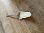 Zilveren taartschep bloem, Antiek en Kunst, Antiek | Bestek, Ophalen of Verzenden