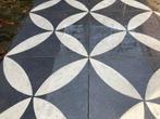 VT Wonen Flower Tuintegels 60x60x5 - 10 stuks, Tuin en Terras, Ophalen, Overige materialen, Gebruikt, Minder dan 5 m²