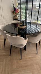 Complete inboedel: Hoekbank, eettafel, salontafels, fauteuil, Huis en Inrichting, Ophalen